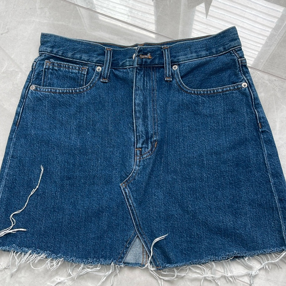 Jeans mini skirt